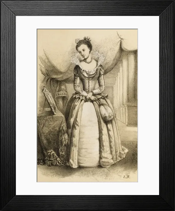 Framed Print : Anne of Denmark  /  Interior