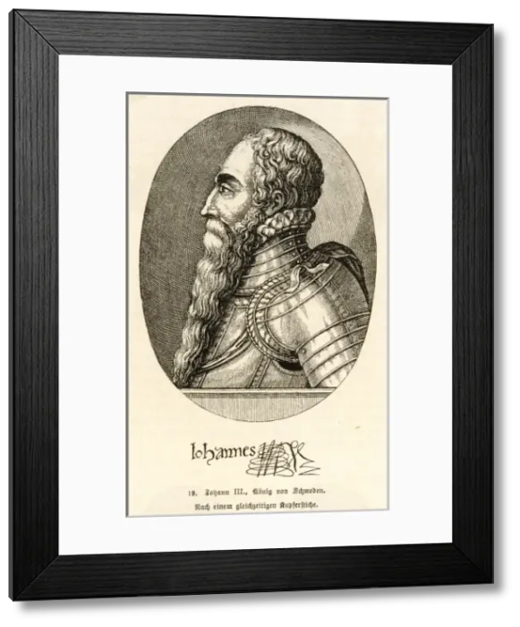 Framed Print : Johan Iii / Oval Profile Framed Print : Johan Iii / Oval Profile