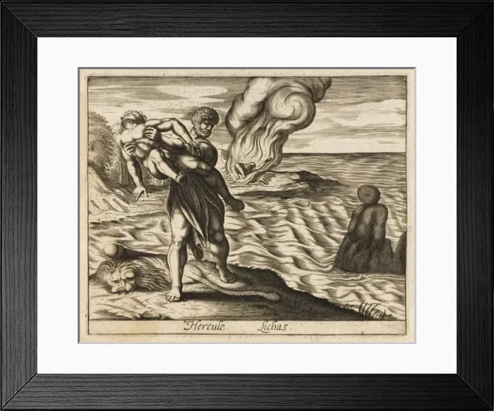 Framed Print : Herakles and Lichas Framed Print : Herakles and Lichas