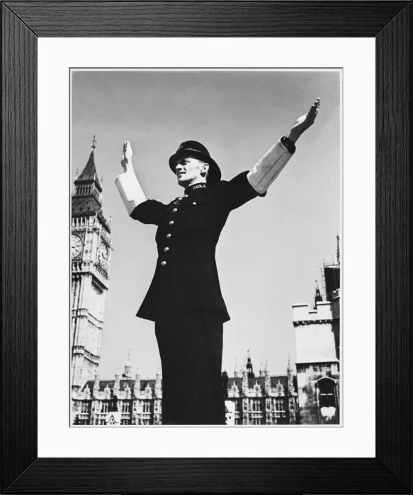 Framed Print : Traffic Police Officer Framed Print : Traffic Police Officer
