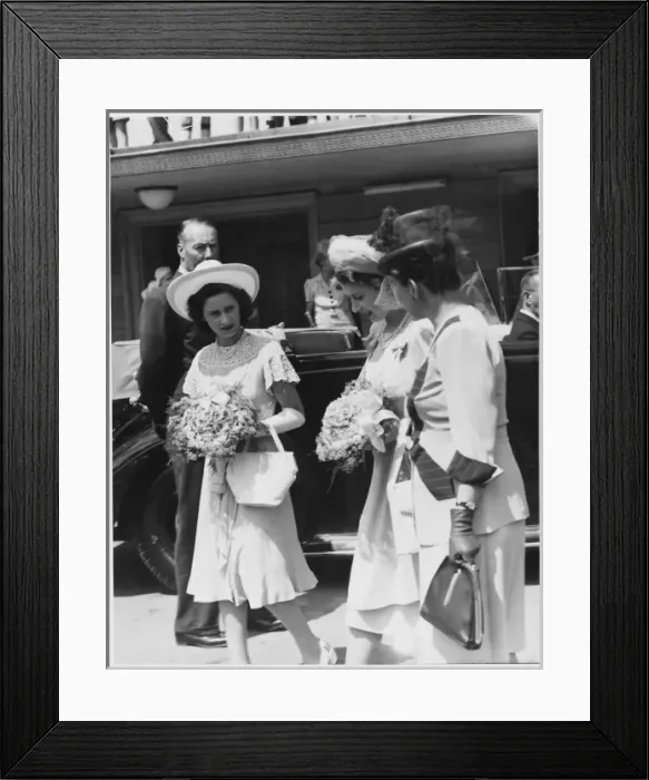 Framed Print : Royal Tour 1947 Framed Print : Royal Tour 1947