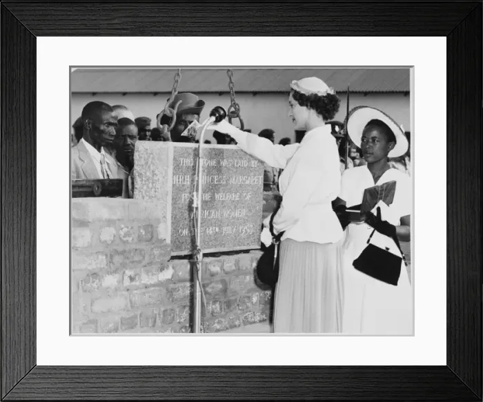 Framed Print : Royal Tour 1953 Framed Print : Royal Tour 1953