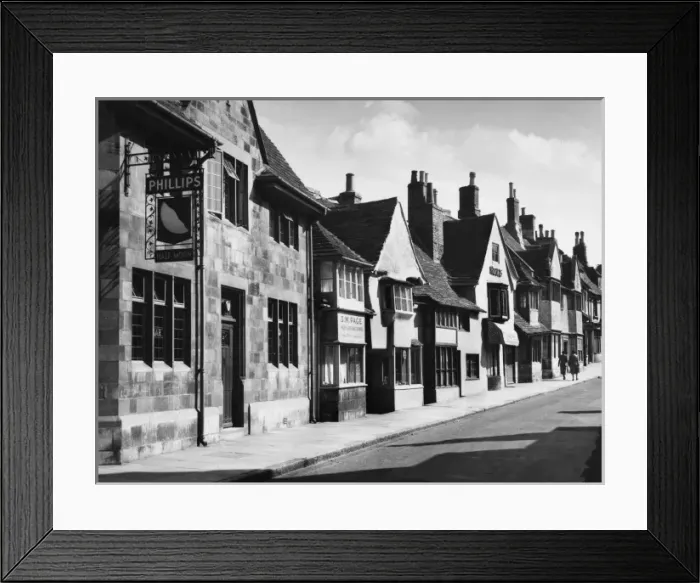 Framed Print : Stamford Houses Framed Print : Stamford Houses