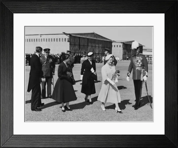 Framed Print : Royal Tour 1953 Framed Print : Royal Tour 1953