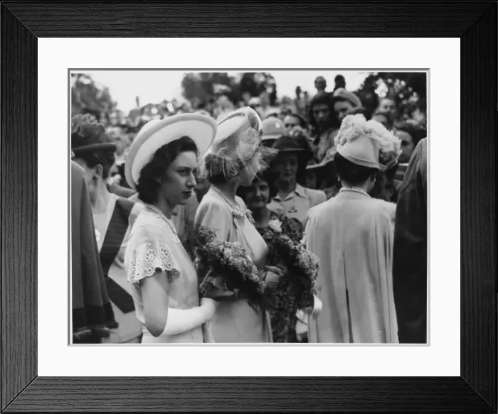 Framed Print : Margaret on Tour 1947 Framed Print : Margaret on Tour 1947