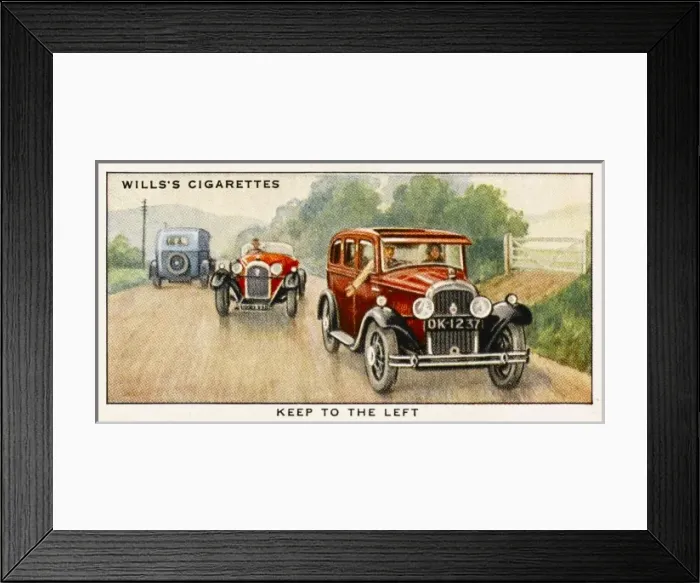 Framed Print : Keep to the Left Framed Print : Keep to the Left