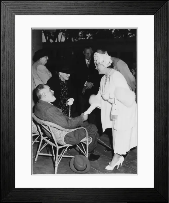 Framed Print : Royal Tour 1953 Framed Print : Royal Tour 1953