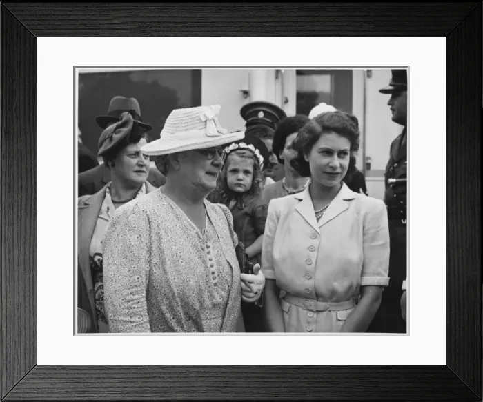 Framed Print : Princess Elizabeth 1947 Framed Print : Princess Elizabeth 1947