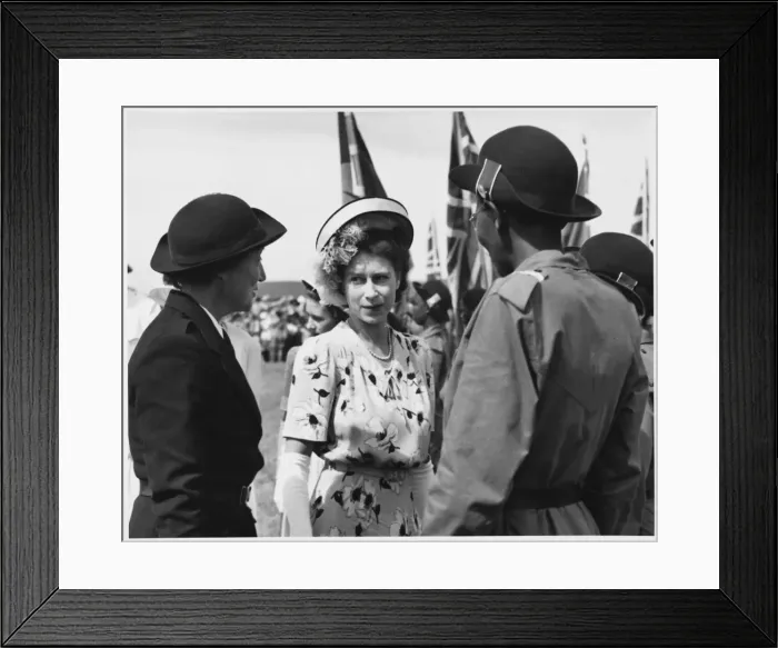 Framed Print : Princess Elizabeth 1947 Framed Print : Princess Elizabeth 1947