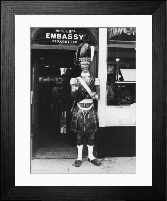Framed Print : Tobacconists / 1930S Framed Print : Tobacconists / 1930S