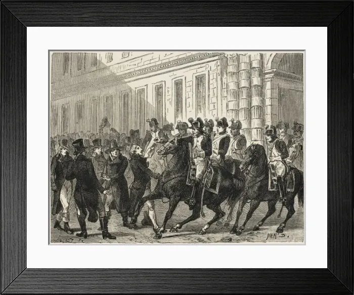 Framed Print : Reactionaries Arrested Framed Print : Reactionaries Arrested