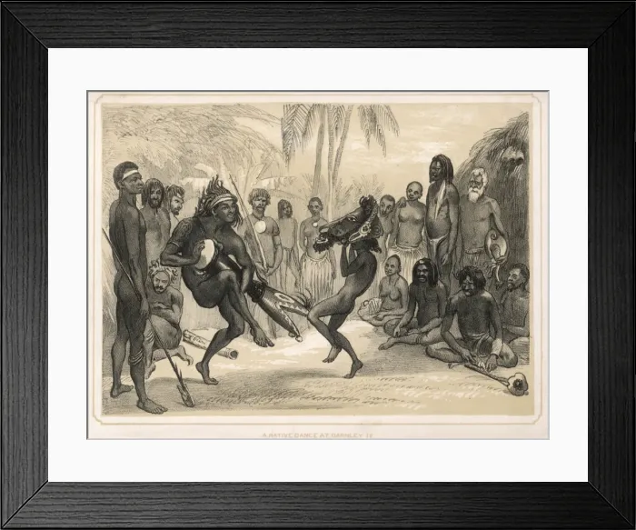 Framed Print : Native Dance Australia Framed Print : Native Dance Australia