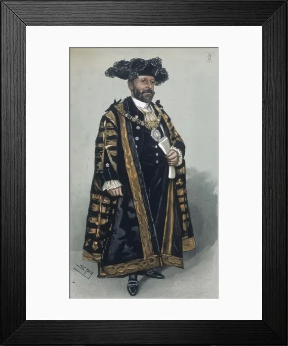Framed Print : Sir Marcus Samuel Framed Print : Sir Marcus Samuel