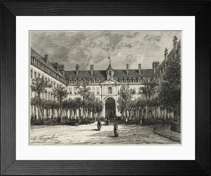 Framed Print : Les Quinze-Vingts Framed Print : Les Quinze-Vingts