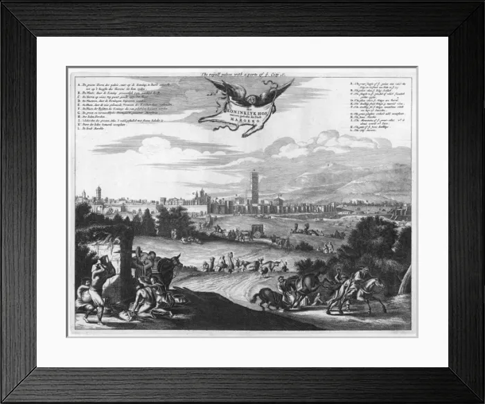 Framed Print : Marrakesh 17th Century Framed Print : Marrakesh 17th Century
