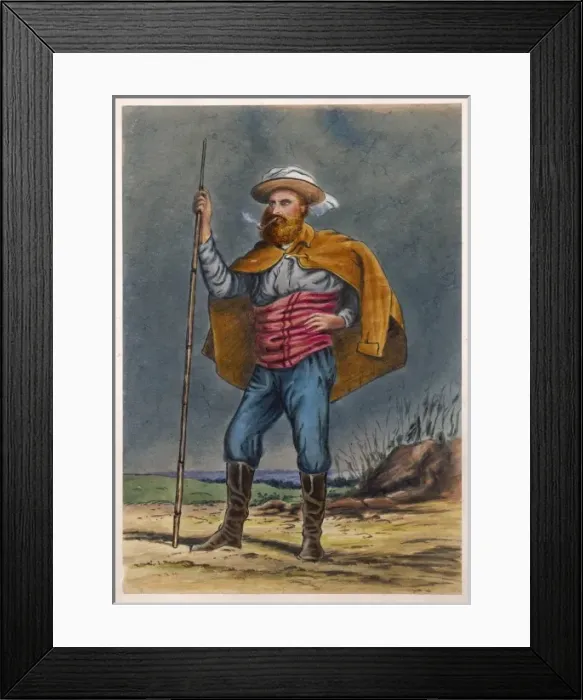 Framed Print : De Norman Portrait Framed Print : De Norman Portrait