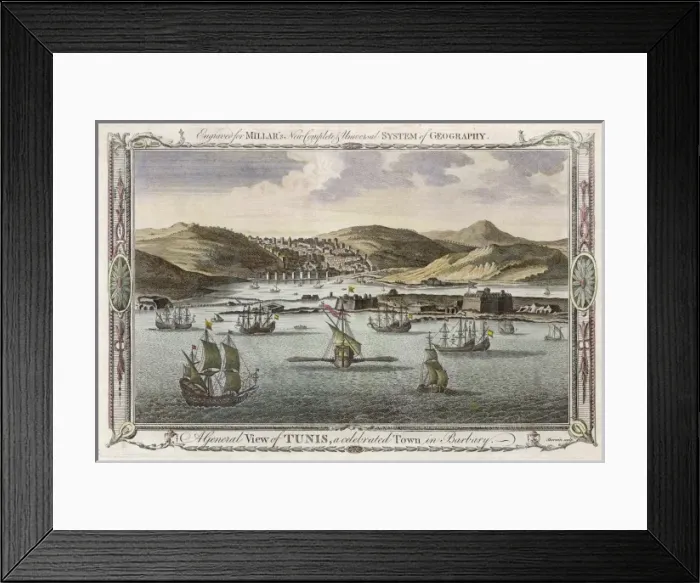 Framed Print : View of Tunis Framed Print : View of Tunis