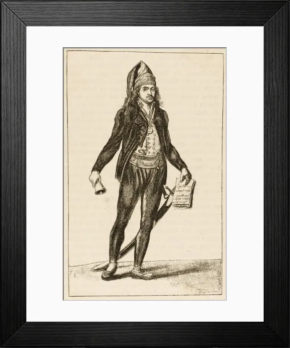 Framed Print : A JACOBIN. Originally a club of Breton deputies Framed Print : A JACOBIN. Originally a club of Breton deputies