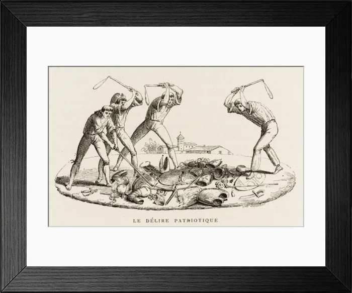 Framed Print : Privileges Abolished Framed Print : Privileges Abolished