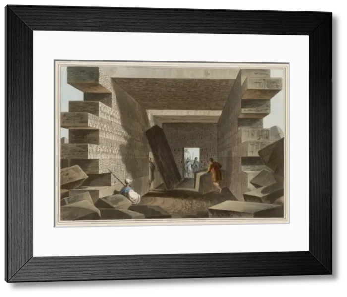 Framed Print : Temple of Zeus Ammon Framed Print : Temple of Zeus Ammon