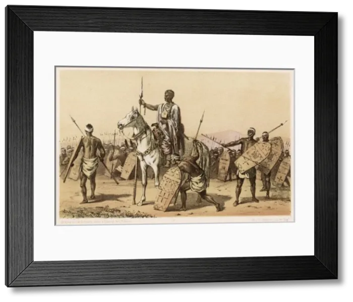 Framed Print : African Tribal Chief Framed Print : African Tribal Chief