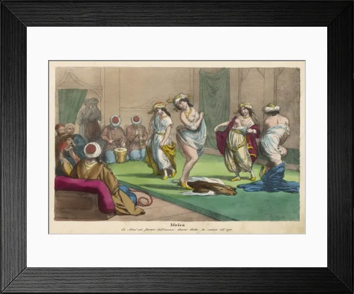 Framed Print : Dancing Women Framed Print : Dancing Women
