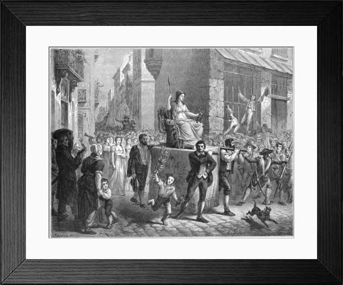 Framed Print : Goddess of Reason Framed Print : Goddess of Reason