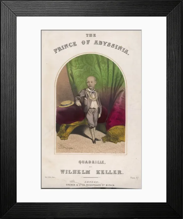 Framed Print : Prince of Abyssinia Framed Print : Prince of Abyssinia