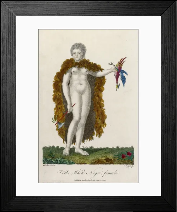 Framed Print : White South African Framed Print : White South African