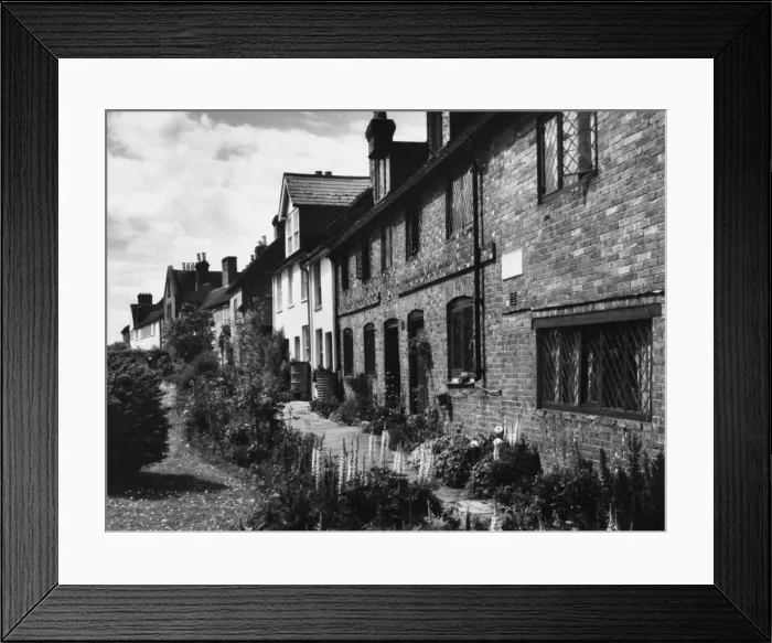 Framed Print : Sussex Cottages Framed Print : Sussex Cottages