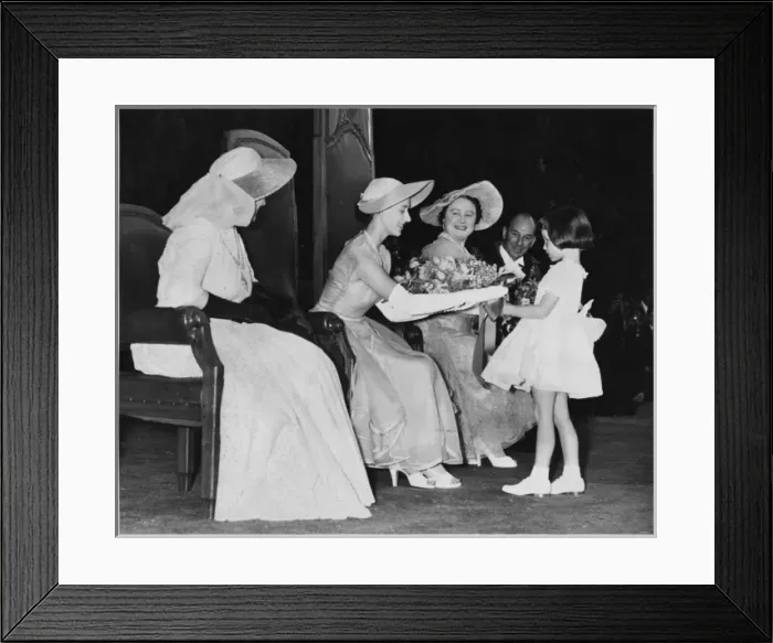 Framed Print : Royal Tour 1953 Framed Print : Royal Tour 1953