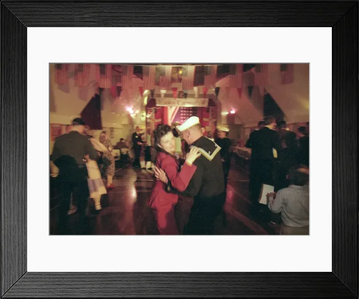 Framed Print : V E Day Dance Framed Print : V E Day Dance