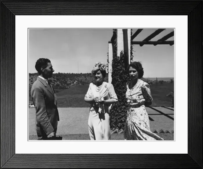 Framed Print : Royal Tour 1947 Framed Print : Royal Tour 1947