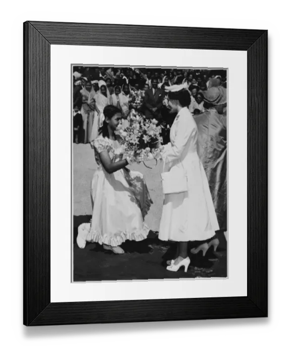 Framed Print : Princess Margaret 1953 Framed Print : Princess Margaret 1953