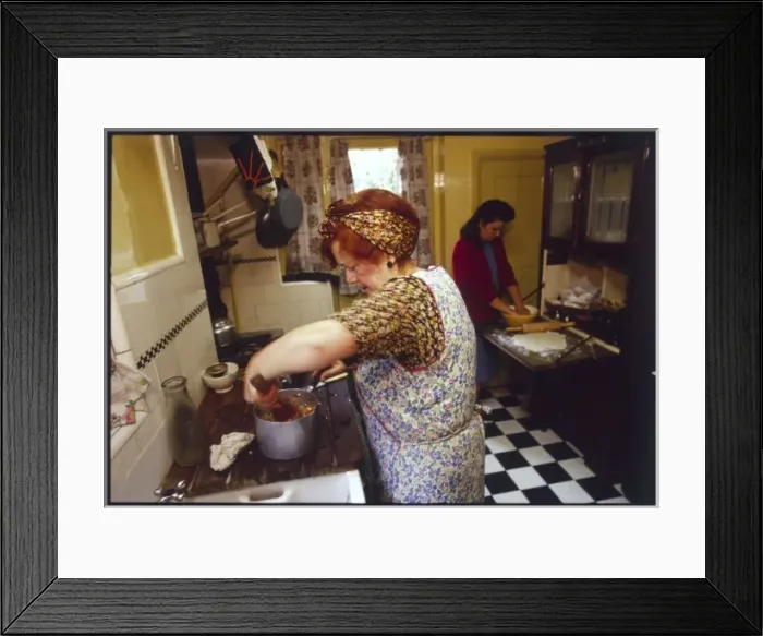 Framed Print : Cooking & Baking 1940S Framed Print : Cooking & Baking 1940S