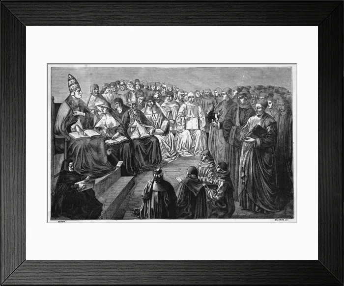 Framed Print : Council of Amagni 2 Framed Print : Council of Amagni 2