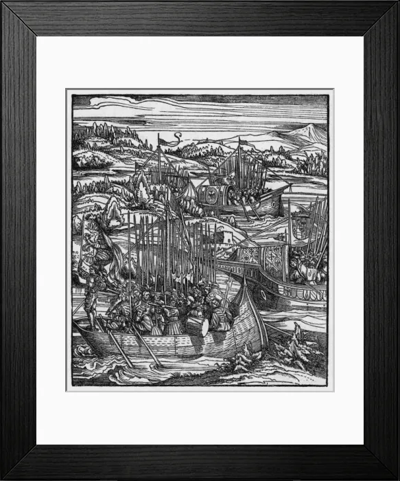 Framed Print : Maximilian in Italy Framed Print : Maximilian in Italy