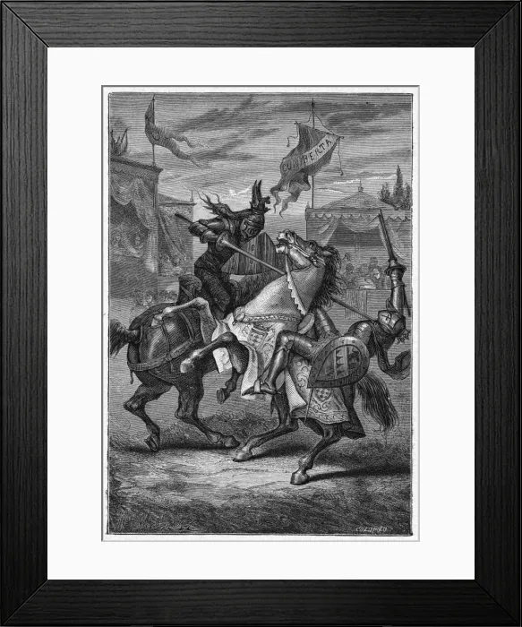 Framed Print : Cunibertas Defender Framed Print : Cunibertas Defender