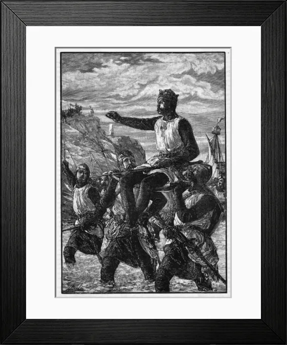 Framed Print : Norsemen in Sicily Framed Print : Norsemen in Sicily