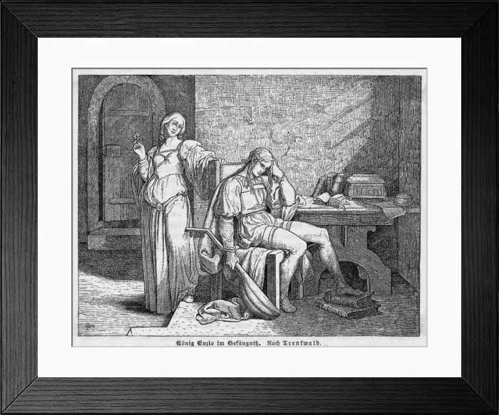 Framed Print : Enzio of Sardinia Framed Print : Enzio of Sardinia
