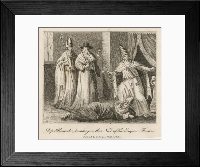 Framed Print : Friedrich I Trodden Framed Print : Friedrich I Trodden