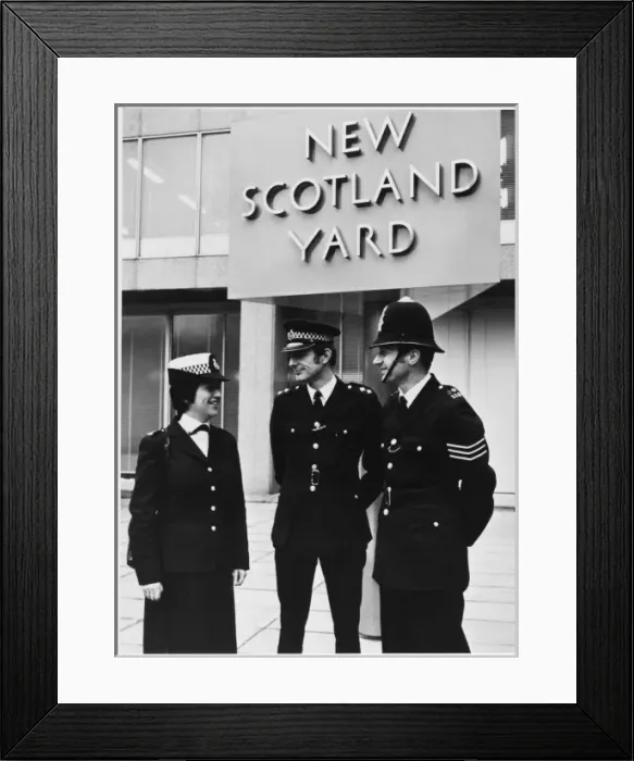 Framed Print : Police Careers Team Framed Print : Police Careers Team
