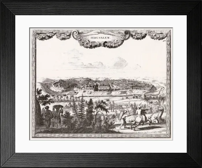 Framed Print : Jerusalem / General C1700 Framed Print : Jerusalem / General C1700