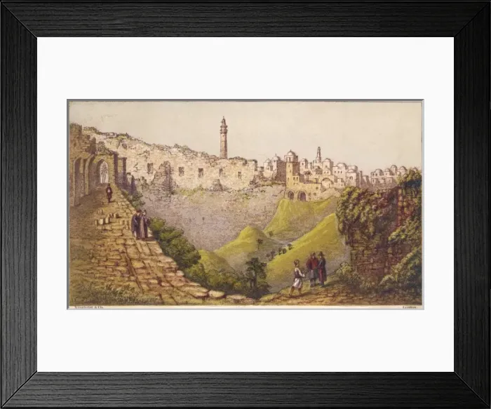 Framed Print : Jerusalem / Pool Bethesda Framed Print : Jerusalem / Pool Bethesda