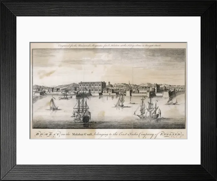Framed Print : India / Bombay C1745 Framed Print : India / Bombay C1745