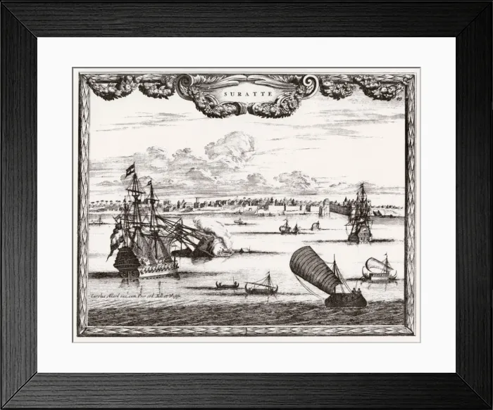 Framed Print : India / Surat C1700 Framed Print : India / Surat C1700