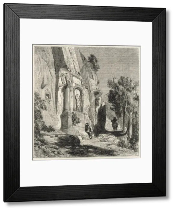Framed Print : Amasya Rock-Cut Tomb Framed Print : Amasya Rock-Cut Tomb
