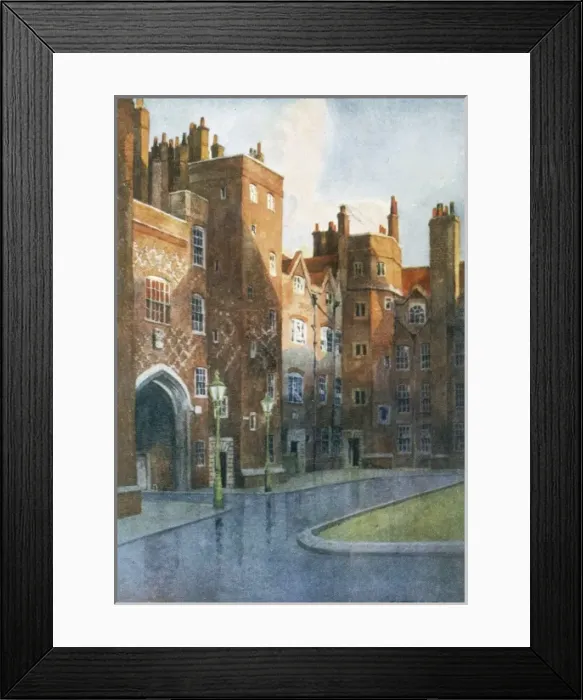 Framed Print : London / Lincolns Inn 1910 Framed Print : London / Lincolns Inn 1910