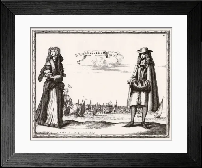 Framed Print : Racial / Dutch / Amsterdam Framed Print : Racial / Dutch / Amsterdam