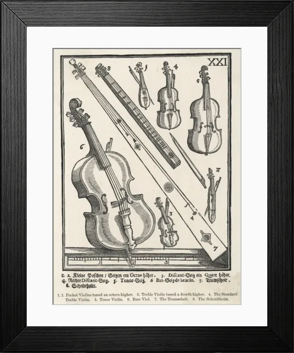 Framed Print : Old String Instruments Framed Print : Old String Instruments